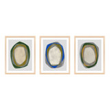 Geode 1-3 Painting by Jacques Pilon