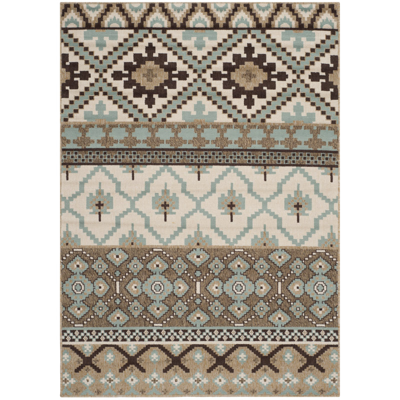 Northpoint Southwestern Indoor/Outdoor Area Rug, Rectangle 2'7" x 5'