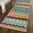 Isabeli Modern Bohemian Orange/Green/Navy Indoor&Outdoor Area Rug-69986566