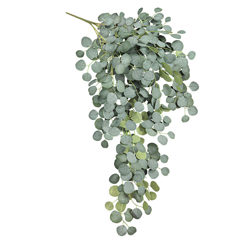 Eucalyptus artificiel en argent artificiel