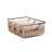 Wire Storage Basket with Handles - Metal Storage Baskets for Shelving - Soft Brass-106489855-106489856