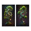 «Neon Bonsai Swirl Tree II», 2 pièces-1172262691-1172262692