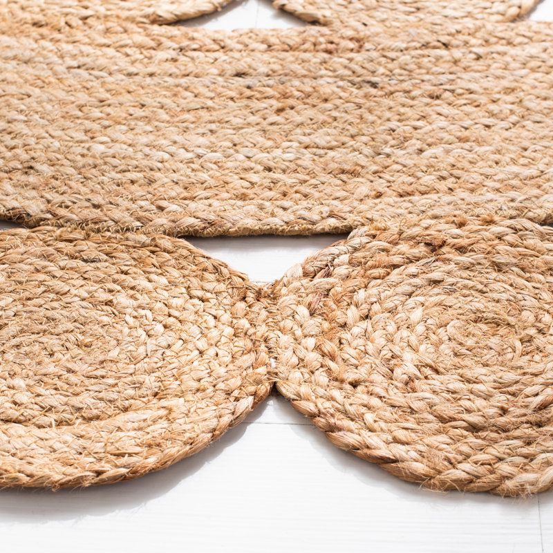 Round Jute/Sisal Natural Area Rug, Round 5'