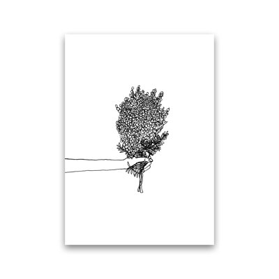 Flower Bunch by Carissa Tanton - Print