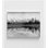 Montagnes et forêt, photographie de paysage en noir et blanc, impressions esthétiques à l'extérieur, forêt d'hiver nuageuse et impression de photos de lac
