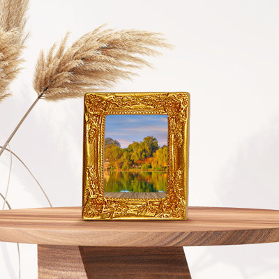 Rack Mini House Photo Frame Storage Rack Antique Photo Frame
