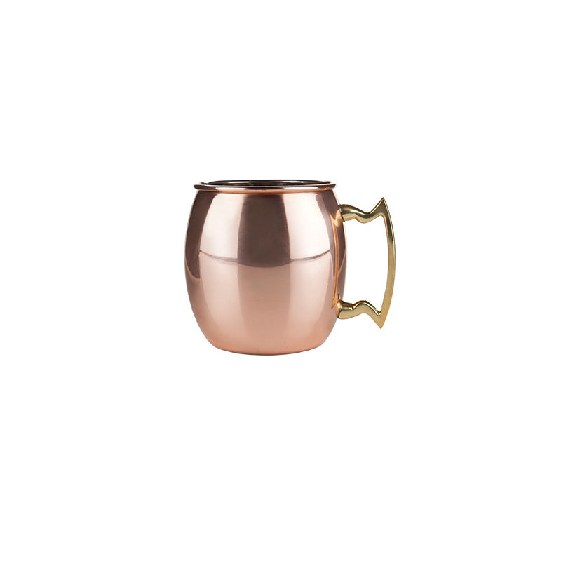 Tasse Moscow Mule 16 oz avec poignée en alliage de zinc Moscow Mule