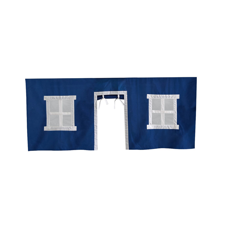  Auvent en coton, Bleu