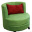 Fauteuil d'appoint 30,5 po de hauteur avec coussin (fauteuil d'appoint)