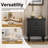 2 - Drawer 19.7"W Nightstand-114237547