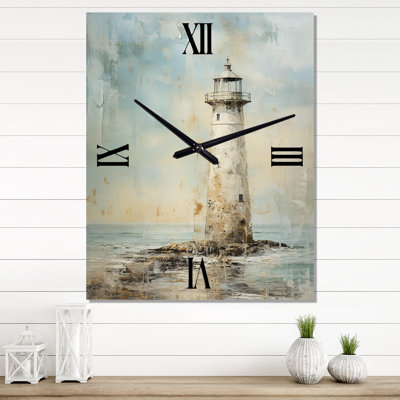 Claudian - Horloge murale Coastal Light House