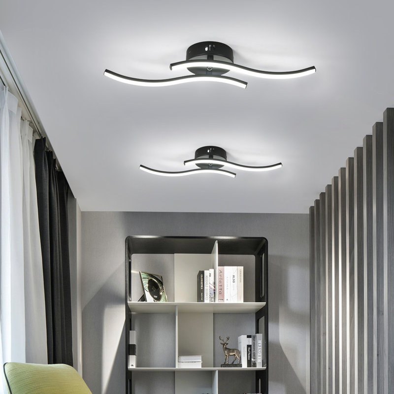 DELIPOP Parallel Wave LED Flush Mount