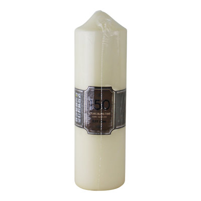 Unscented Pillar Candle