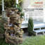 Outdoor Floor Fountain with Lights