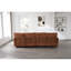 Canapé modulaire en forme de U de 106 po avec revêtement en chenille 4 places, confortable et modulaire de type C, porte-téléphone et repose-pieds de rangement mobile pour le salon, la méridienne modulaire et les coussins encastrés-126977500
