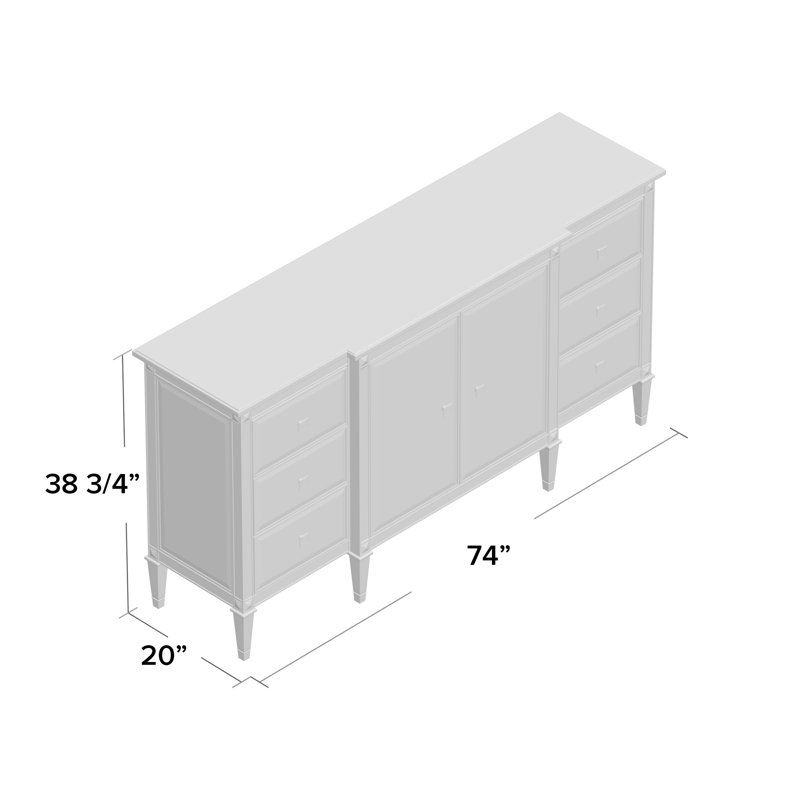 Caracole Classic 6 - Drawer Dresser