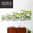 Half Turn I -Framed Print - Restickable