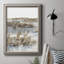 Toile encadrée de qualité supérieure bleu-gris Marsh IV - prête à être accrochée-39415306-39415305