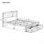 Lit plateforme avec tiroir sous le lit-643696393-643696392