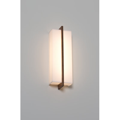 Via LED Dimmable Flush Mount Sconce