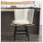Swivel Upholstered Counter Stool with Solid Wood Frame-1171733516