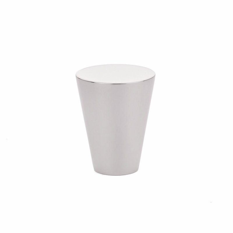 Cone Conical Knob, 1.13'', Polished Nickel