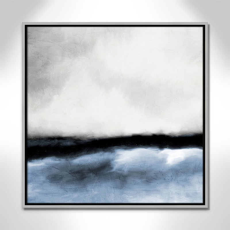 Across the Horizon - Version carrée, impression par Kimberly Allen, H 25,5 po x l 25,5 po x P 2 po, Pas de tapis