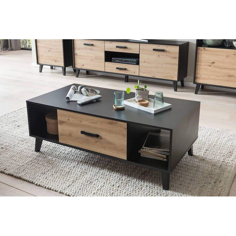 Transom Four Leg Coffee Table with Storage