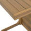 Table de bout en C brun
