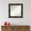 Miroir de porte non-biseauté Gambell-1261144947