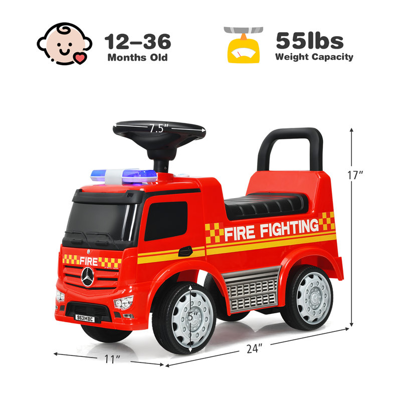 «Kids Ride on Fire Engine»