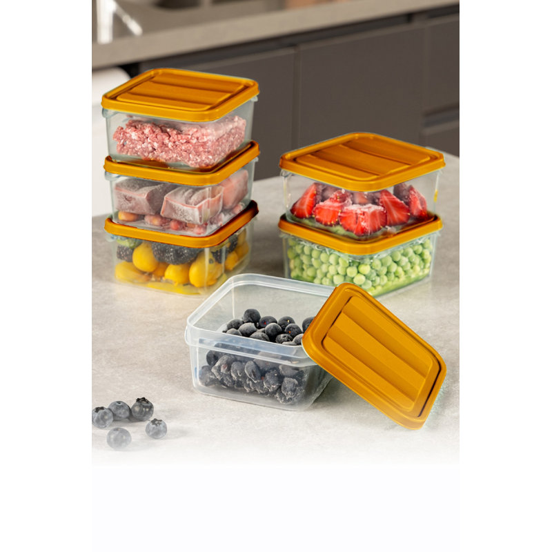 Ensemble de boîtes de rangement polyvalentes, 100% plastique, comprenant 2 x (4,3 x 11,8 x 2,8 po, 56,0 oz liq.), 4 x (9,1 x 5,9 x 2,8 po, 59,0 oz liq.), 12 x (3,5 x 4,1 x 2,2 po, 11,8 oz liq. ), 2 x (9,1 x 11,6 x 2,6 po, 118,3 oz liq.), Idéal pour organiser les articles essentiels pour la maison et le bureau