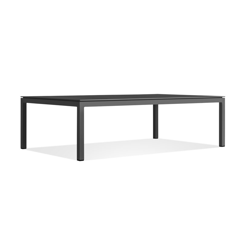 Table basse d'extérieur Skiff, Carbone