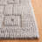 Tugrul Hand Woven Wool/Pet Wool/Cotton Geometric Rug in Gray-1581861119