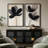 Framed Canvas Wall Art, Vintage Abstract Wall Canvas Prints 24"x36"-275154927-275154926