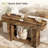 55" Console Table with 2-Tier Storage