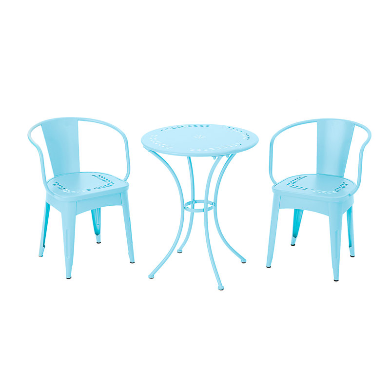 ENSEMBLE DE 3 PIÈCES LOURDES - Bleu clair mat