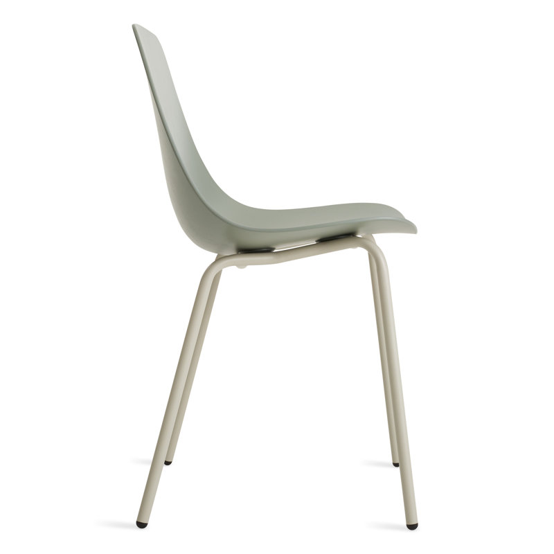 Racer Dining Chair, Gray Green