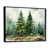 Black Floater Framed