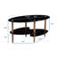 Table basse en verre trempé 3 couches