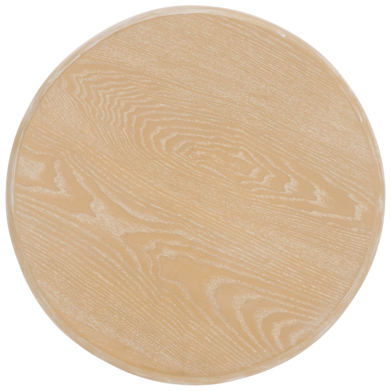 Monka End Table, Bleached White