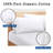 ROYALE LINENS 300 Thread Count 100% Long Staple Combed Cotton Pillowcases Set of 2 - Ultra Soft -  Bed Pillow Cover - 20"x30" - Breathable, Cool & Crisp Percale White Pillow Cases-114651580