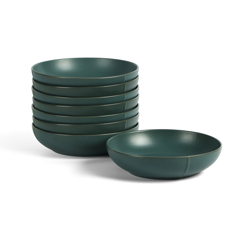 Ensemble de bols à pâtes 8 pièces Stone Lain Infinity, Vert
