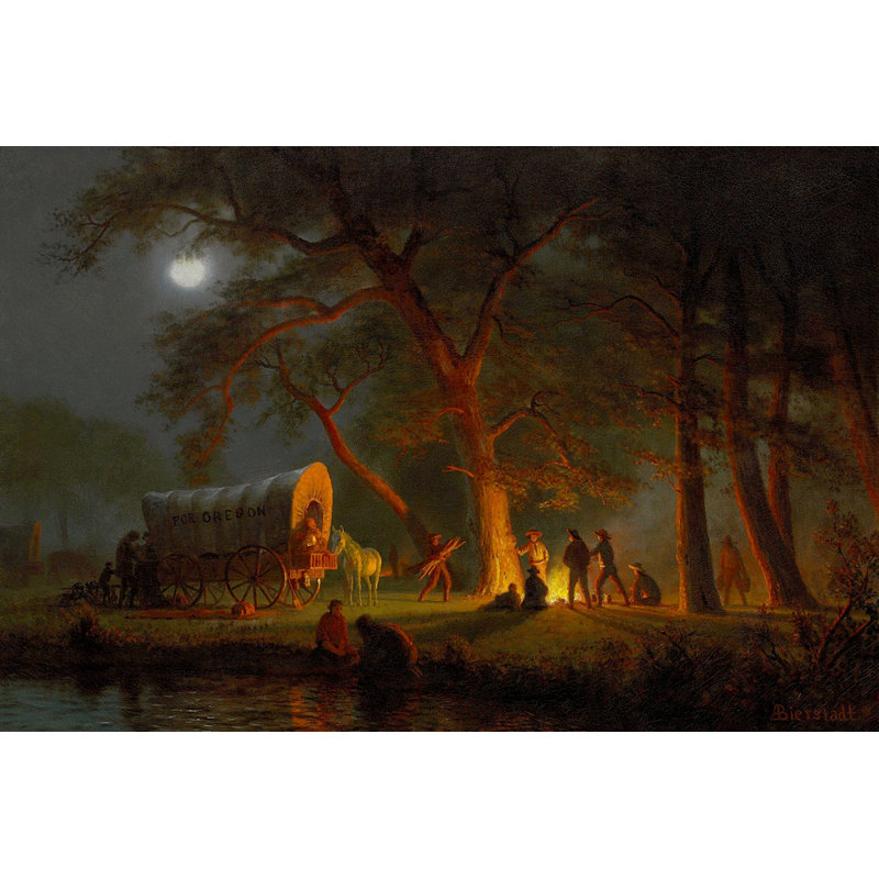 Oregon Trail, 16" H x 24" W