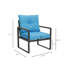 Outdoor Dining Armchair with Cushions-38216192