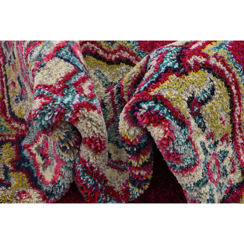 Colfin Washable Oriental Indoor Rug, Rectangle 3'3" x 5'3"