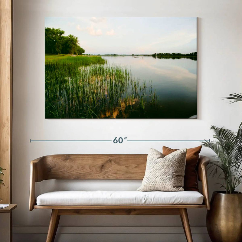 Roseaux d'Alvord, Missouri River, H 34 po x l 51 po