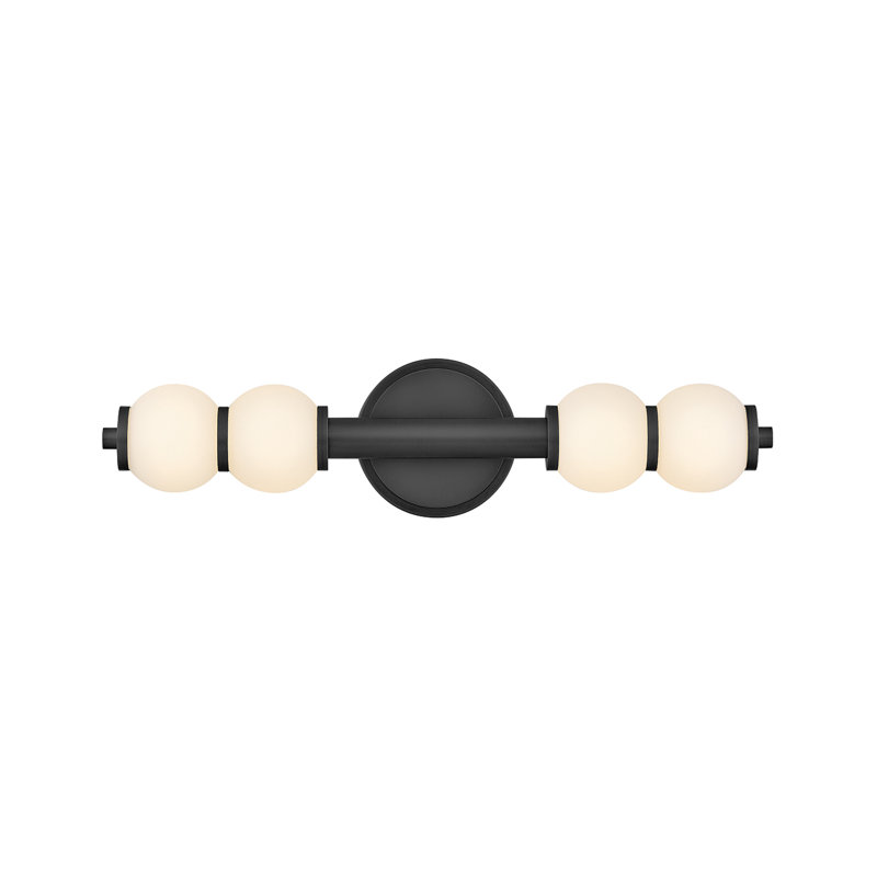 Trigo 1 - Light LED Bath Bar by Lisa McDennon, Black