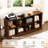 8 - Cube 62"W Storage Bookcase Horizontal Bookshelf Organizer with Anti-tip Hardware-1140977551-1140977550
