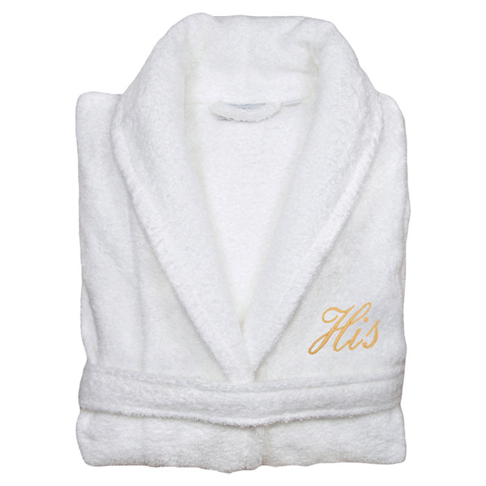 Son peignoir blanc & gold, Petit / moyen
